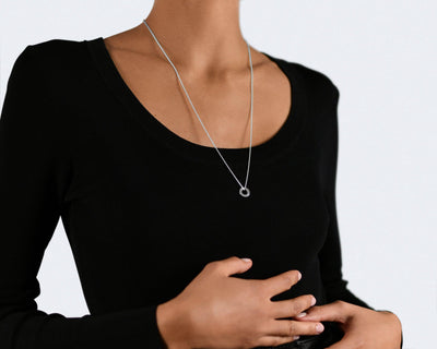 round necklace le 1.1g